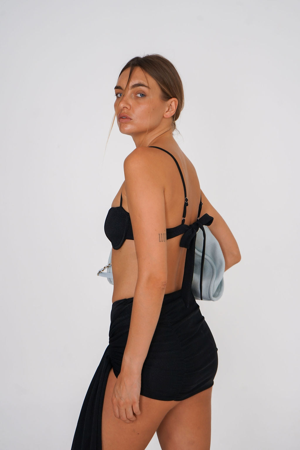Mia Draped Sarong Skirt