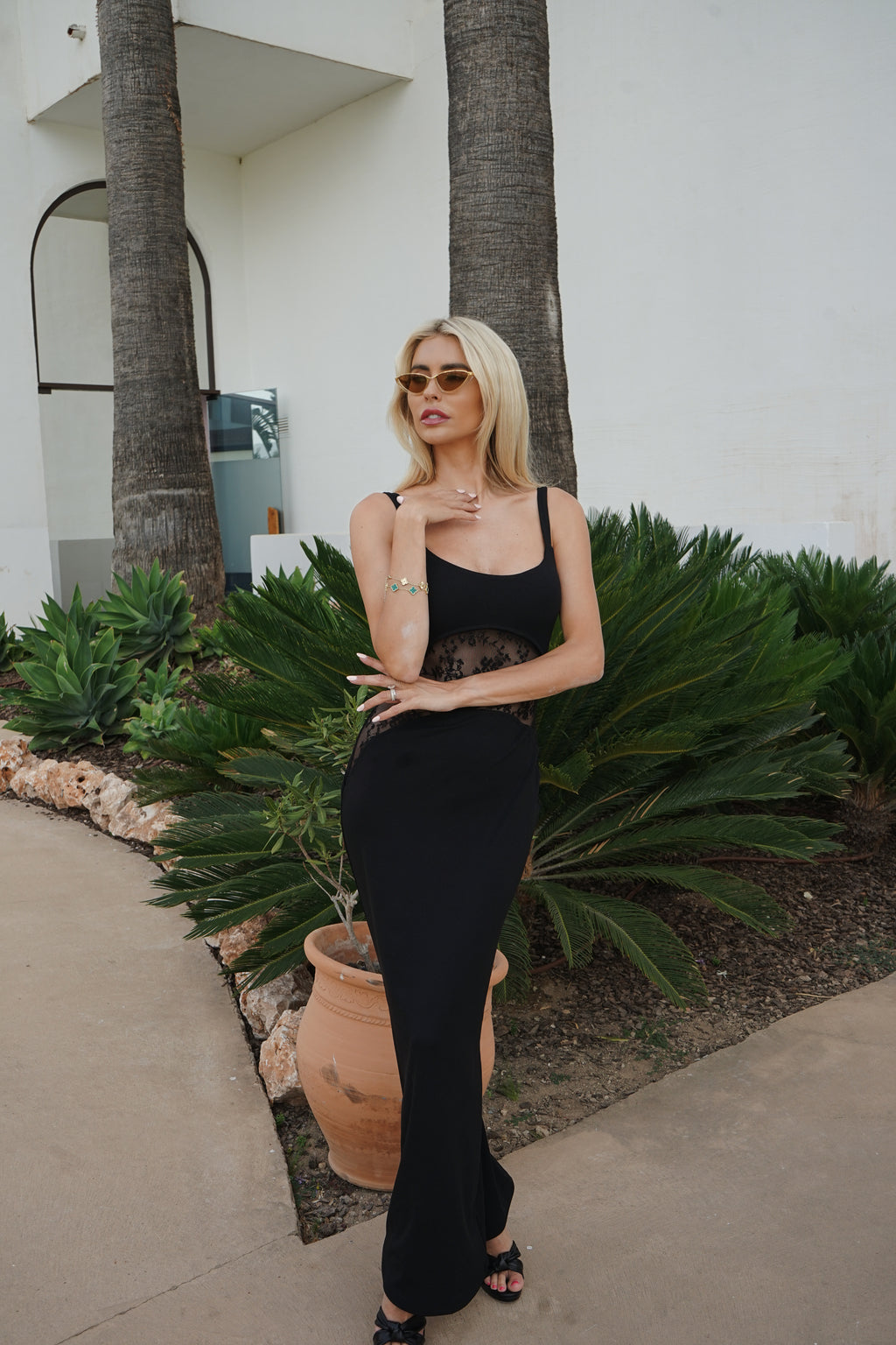 Blanca Lace Maxi Dress