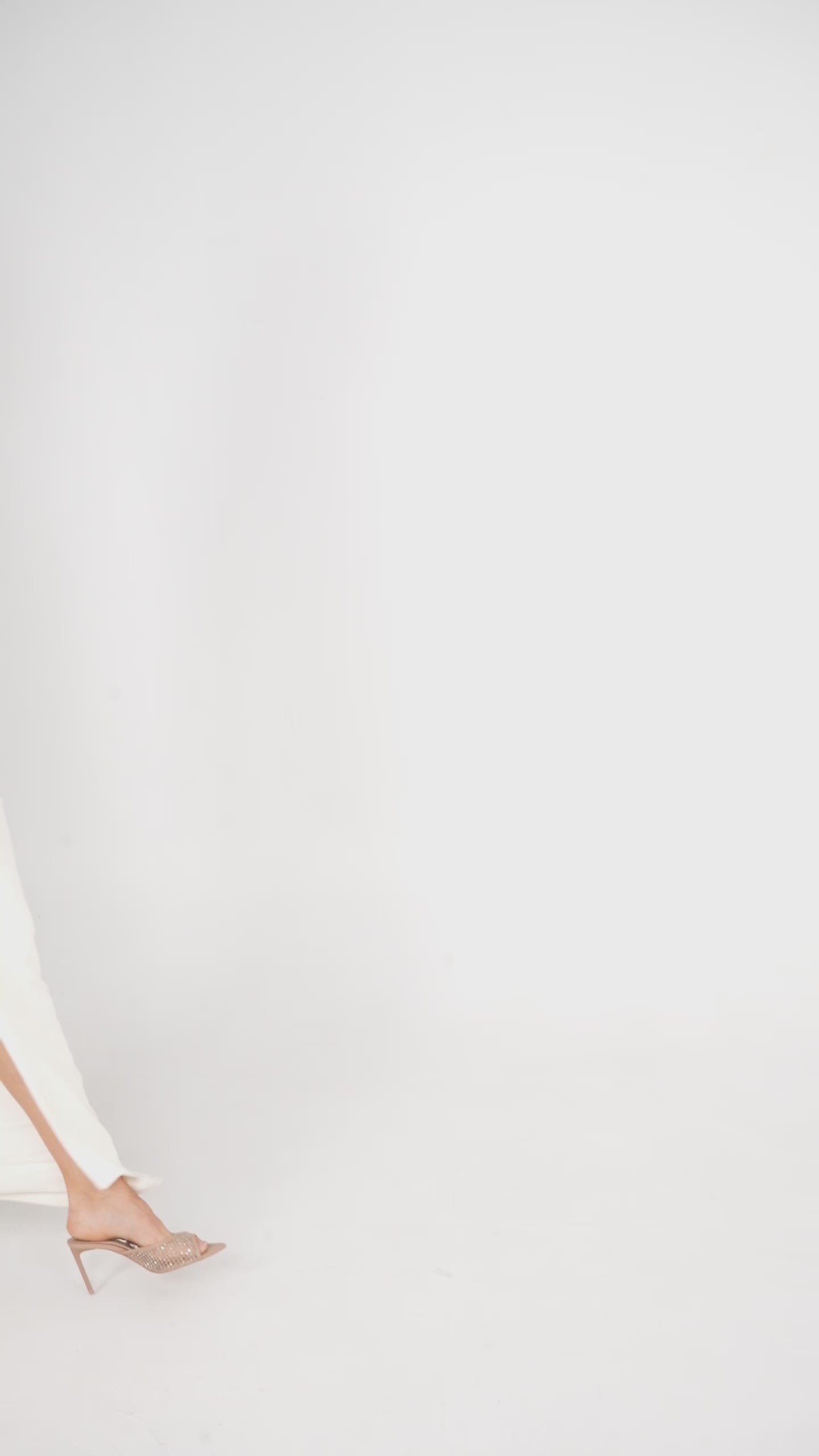 Paloma One Shoulder Maxi Dress White