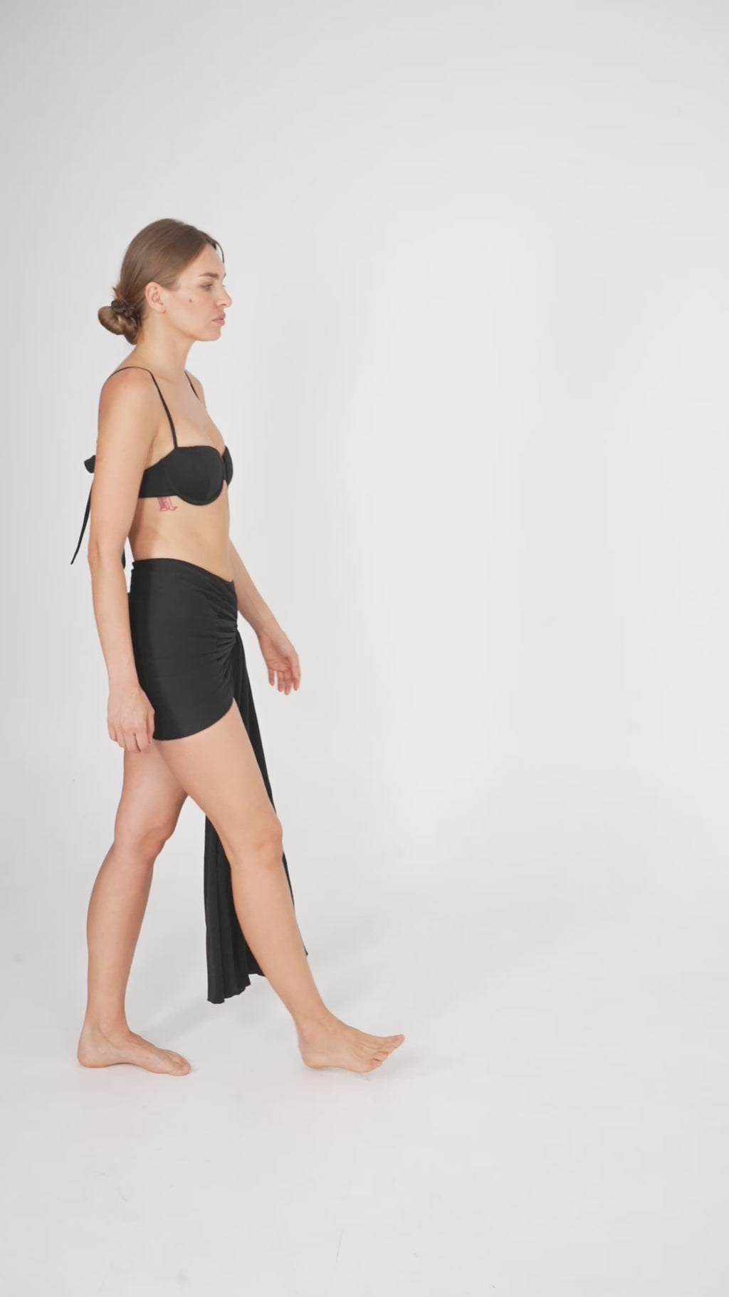 Mia Draped Sarong Skirt