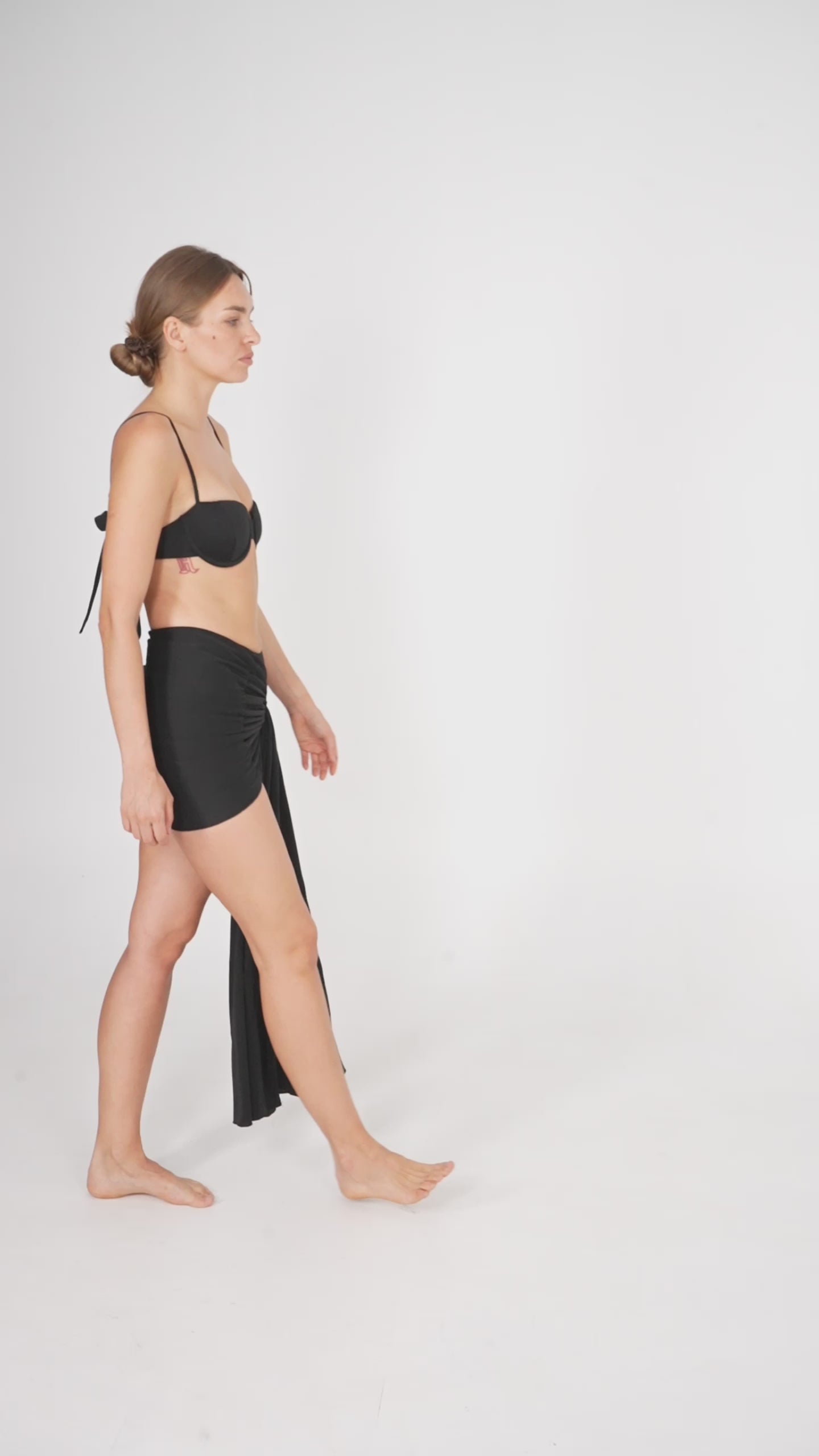 Mia Draped Sarong Skirt
